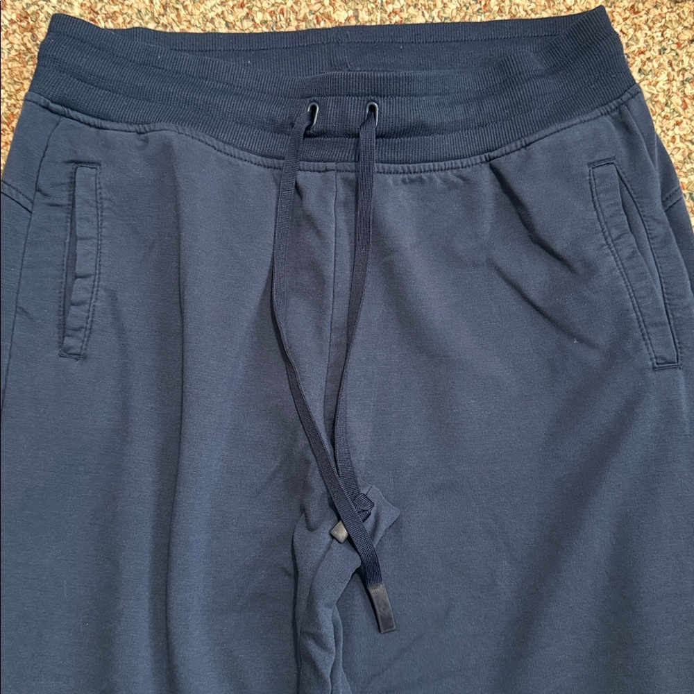 Athletic Works Navy Joggers - M 8-10 - Picture 3 of 5